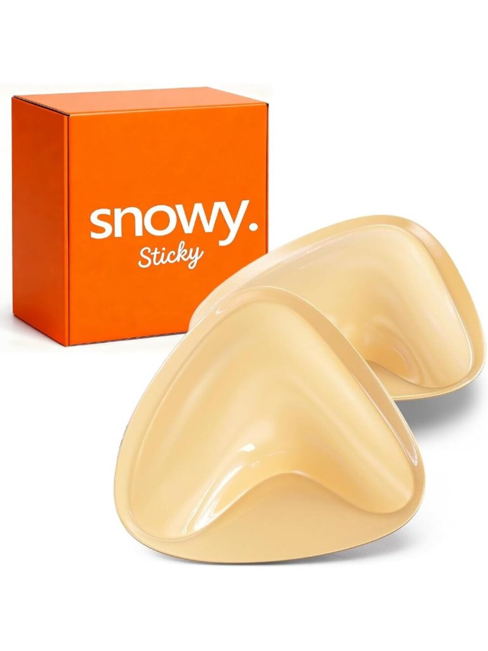 Reusable Sticky Push-Up Bra Inserts – Waterproof Double-Sided Adhesive Pads for